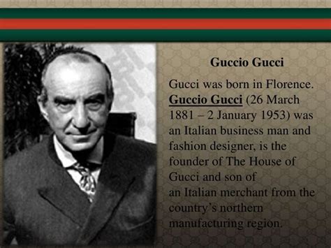 founder gucci|what year was gucci founded.